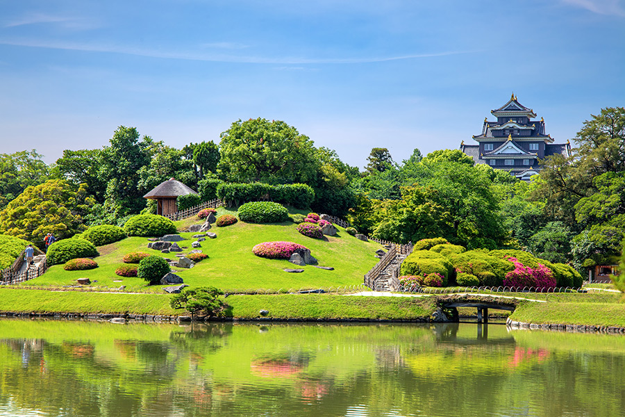 Korakuen Gardens and Okayama Castle