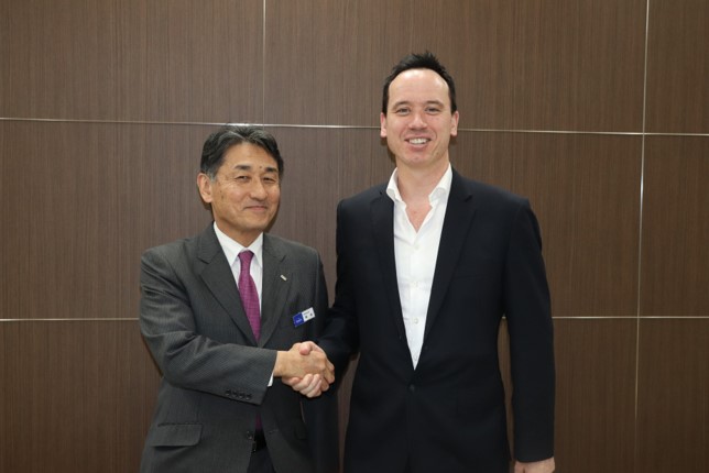 Akihiro Horisaka and Haydn Thomson